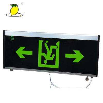 Professional Fluorescent Exit Sign Light Fixture For Metro Station