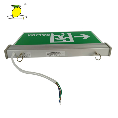 LED Emergency Lighting Fire Exit Signs For Movie Theater / Supermarket