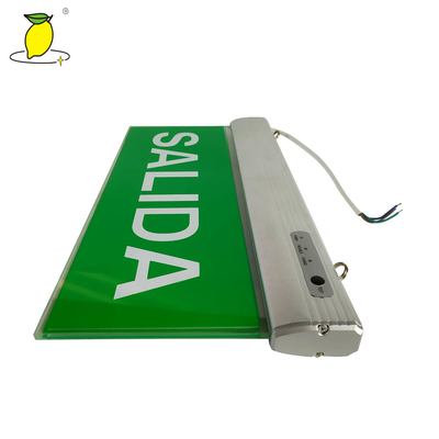 emergency light led sign exit led rechargeable lamps